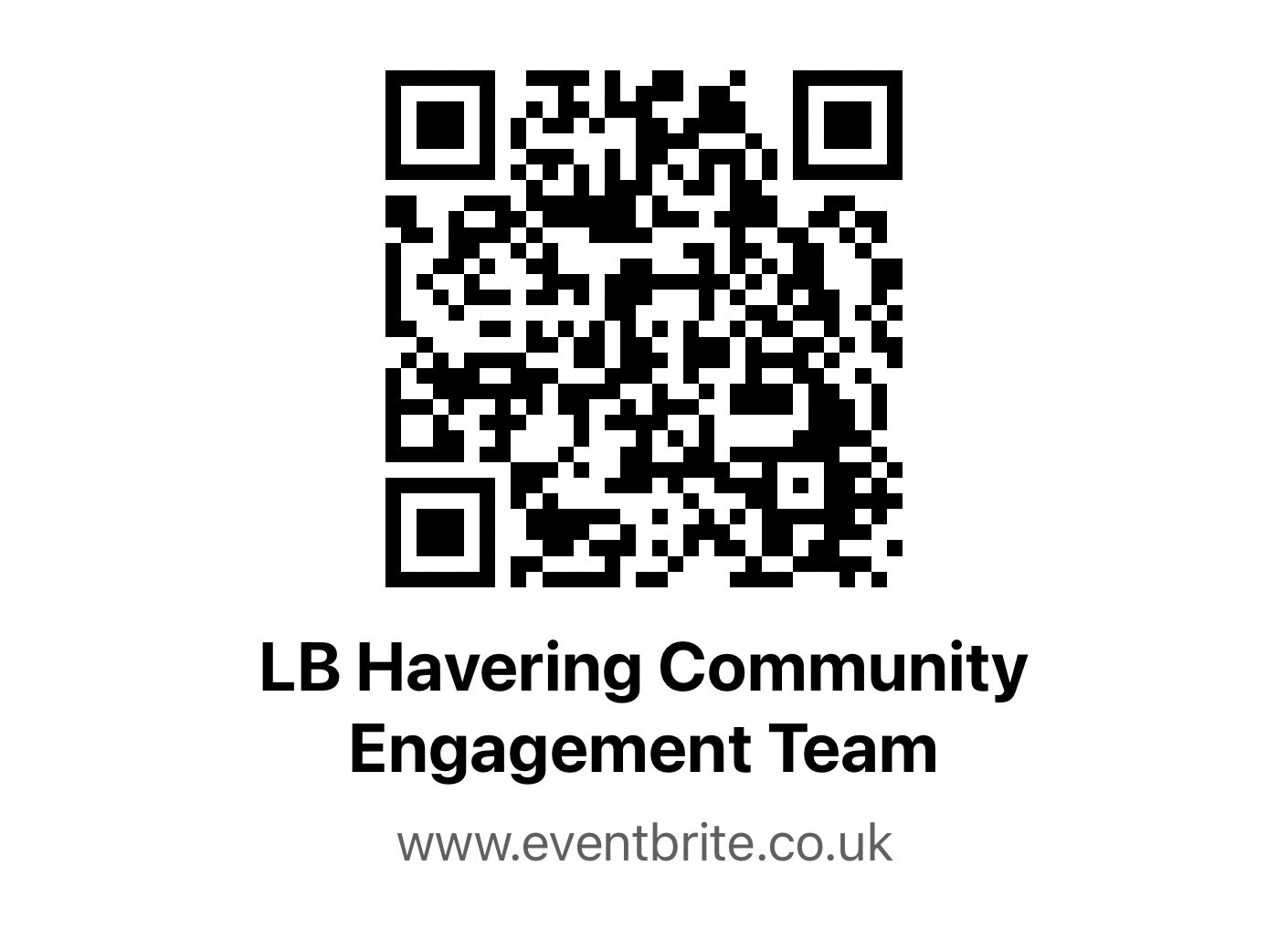 QR code eventbrite RET