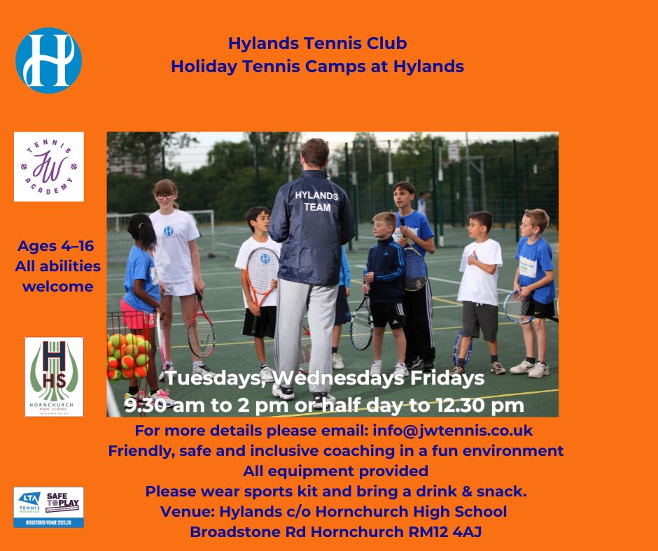 Tennis camps 2026