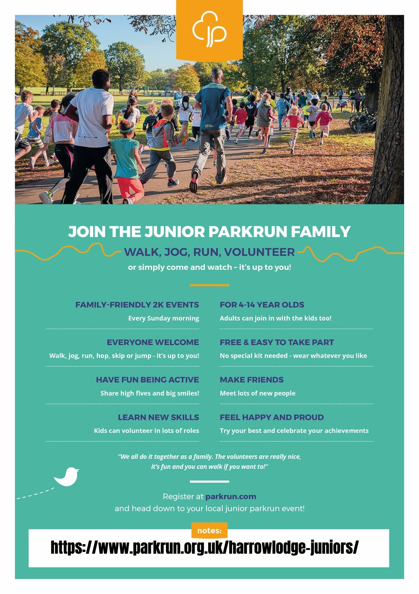 junior Park Run poster copy